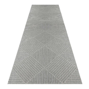 Alpha Outdoor Rug - Light Grey - 200x290