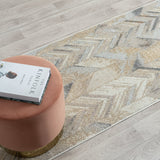 Avani Marble Rug - Stone - 300x400