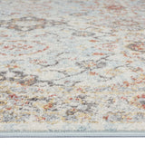 Asher Country Rug - Blue - 300x400