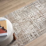 Grande Jacquard Rug - Taupe - 80x150