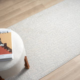 Grande Jacquard Rug - Pearl - 80x150