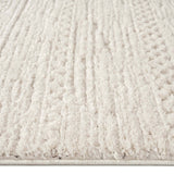 Addie Soft Pile Rug - Ivory - 80x300