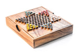 Chinese Checkers - wooden board game, strategy game, game for adults, game