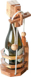 Wine Stopper Lock Puzzle - Party Puzzle- cant drink it until you crack the lock-party fun