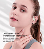 CHOETECH BH-T25 OWS Painless New Concept Bluetooth Earbuds V5.3 TWS White