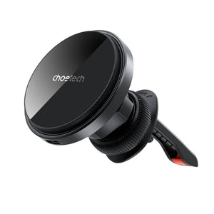 CHOETECH T204-F 15W Magnetic Car Charger Holder with LED Light (Aluminium alloy housing)
