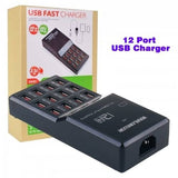 12-Port 60W USB Charge Station