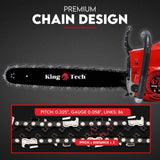 Commercial Petrol Chainsaw 22" Bar Tree Pruning Top Handle Chain Saw