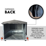 8X5 BOX TRAILER CAGE CANVAS COVER (900mm) 3 FOOT Thick Rip Resistant Waterproof