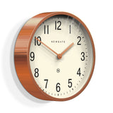 Newgate Master Edwards Wall Clock Copper