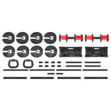 CORTEX Revolock V2 48kg Pair Set Adjustable Steel Dumbbell Barbell Kettlebell All-in-One