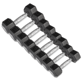 CORTEX Hex Dumbbell 56kg Set with Stand (4, 6, 8, 10kg Pairs)