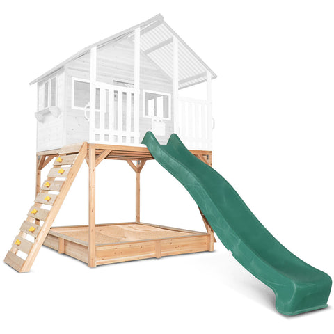 Lifespan Kids Elevation Kit and Green Slide to suit Winchester Cubby House Only