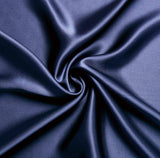 Gioia Casa Luxury Pillowcase 2 Pack - 100% Pure Mulberry Silk on Both Sides - Navy Blue