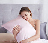 Gioia Casa Luxury Pillowcase 2 Pack - 100% Pure Mulberry Silk on Both Sides - Pink