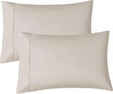 Gioia Casa Vintage Washed 100% Cotton Sheet Set with 2 Pillowcases - Natural - Double