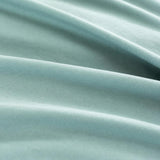 CleverPolly Vintage Washed Microfibre European Pillowcases - Set of 2 Luxurious European Pillow Covers - Seafoam