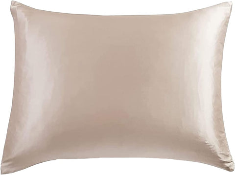 Gioia Casa Luxury Pillowcase - 100% Pure Mulberry Silk on Both Sides - Champagne