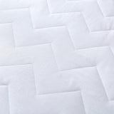 Gioia Casa 100% Ultra-Soft Cotton Quilted Anti-Microbial Mattress Cover Protector - Super King Size