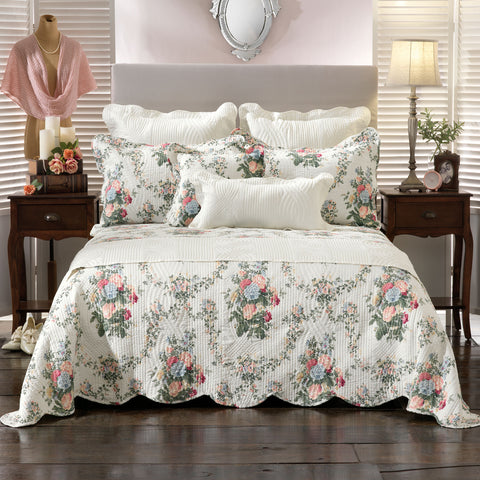 Bianca Rosedale Multi Bedspread Set King