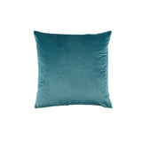 Bianca Vivid Coordinate Velvet Teal Square Cushion