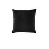 Bianca Vivid Coordinates Velvet Square Cushion Black