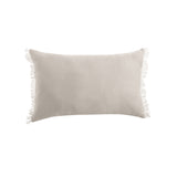 Vintage Design Homewares Natural French Linen Filled Cushion Oblong - 35cm x 55cm