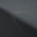 Accessorize 400TC Charcoal Bamboo Cotton Fitted Sheet 40cm Wall Single