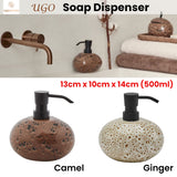 Aquanova UGO Soap Dispenser 500ml Camel