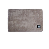 Asha Anti Slip Polyester Bath Mat 50 x 80 cm Mocha