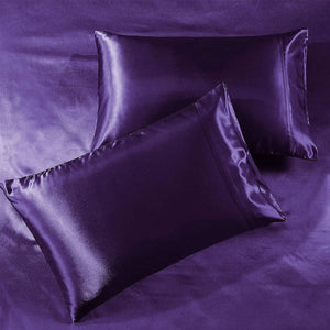 Ramesses Casablanca Satin Fitted Sheet Combo Set Violet King