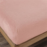 Ramesses Teddy Fleece Fitted Sheet Combo Set Rose Pink Queen