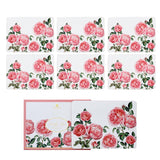 Ashdene Set of 6 Heritage Rose Table Placemats 29x21x0.4 cm