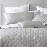 Logan and Mason Essex Pewter Polyester Cotton Bedspread King