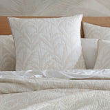 Platinum Collection Kailaini Caramel Cotton Woven Jacquard Coverlet Set Queen/King