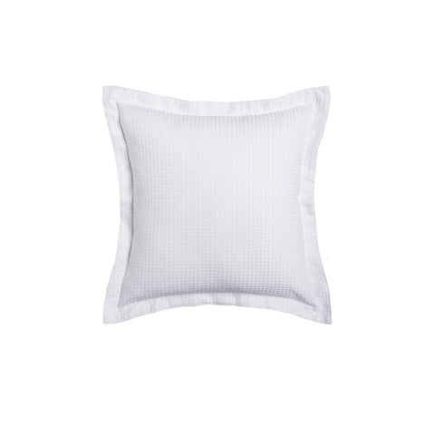 Platinum Collection Ascot White Square Filled Cushion 45 x 45cm