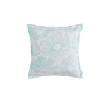 Platinum Collection Poppi Aqua Square Filled Cushion 45 x 45cm