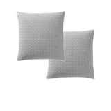 Platinum Collection Pair of Flo Fog European Pillowcases 65 x 65cm