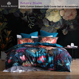 Logan and Mason 250TC Botany Bloom Cotton Sateen Quilt Cover Set Queen