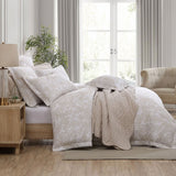 Private Collection Quinn Stone Yarn Dyed Jacquard Quilt Cover Set Queen