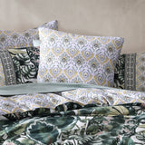 Logan and Mason 250TC Seda Multi Cotton Sateen Quilt Cover Set Super King