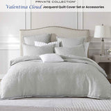 Private Collection Valentina Cloud Jacquard Quilt Cover Set Queen