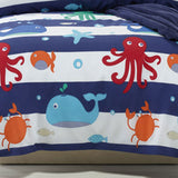 Jiggle & Giggle Sea Creature Quilt Cover Set Double