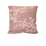 Rapee Blossom Jacquard Cushion Cover - Pink 45 x 45 cm