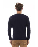 Alpha Studio Men's Blue Viscose Sweater - 50 IT