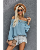 Azura Exchange Lace Off The Shoulder Top - S