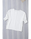 Azura Exchange Shift Top with Smocked Wrist - XL