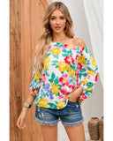 Azura Exchange Floral Off Shoulder Top - S