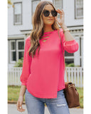 Azura Exchange V Neck Long Sleeve Top - S