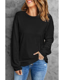 Azura Exchange Crew Neck Long Sleeve Top - L